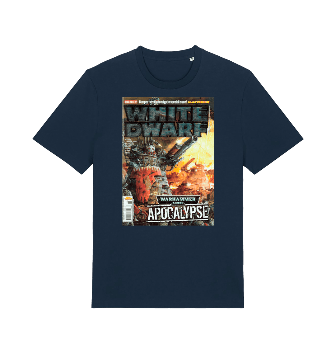 French Navy Printed T-shirt Front